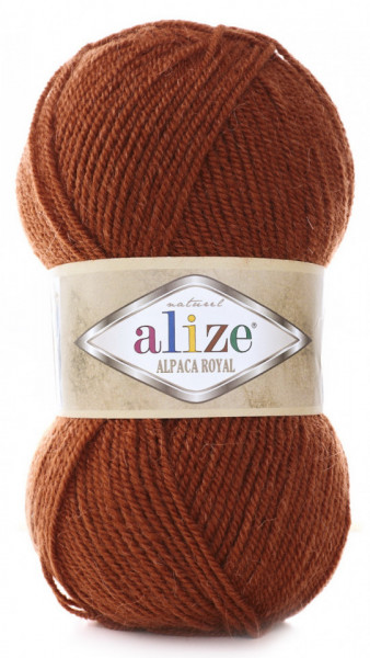 Fir de tricotat sau crosetat - Fire tip mohair din alpaca 30%, lana 15%, acril 55% Alize Alpaca Royal MARO 36