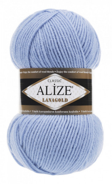 Fir de tricotat sau crosetat - Fire tip mohair din lana 49% si acril 51% Alize Lanagold Bleo 40