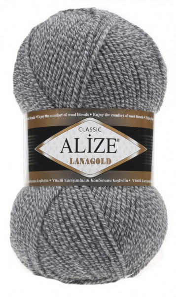 Fir de tricotat sau crosetat - Fire tip mohair din lana 49% si acril 51% Alize Lanagold DUE 651