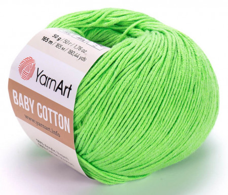 Fir de tricotat sau crosetat - Fire YARNART BABY COTTON COD 438