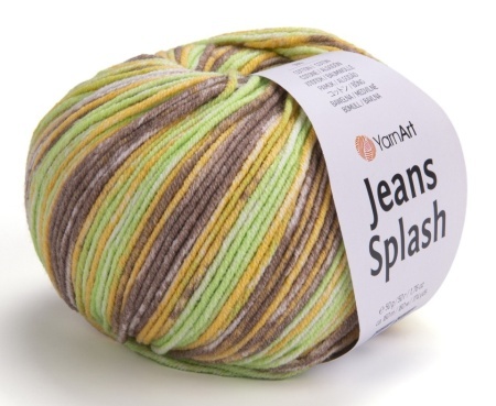 Fir de tricotat sau crosetat - Fire YARNART JEANS SPLASH COD 958