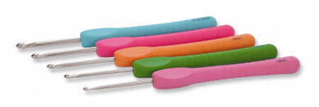 PONY EASY CROCHET - set crosete un singur capat si maner ergonomic - Img 4