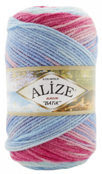 Fir de tricotat sau crosetat - Fir ACRILIC ALIZE BURCUM BATIK DEGRADE 2162