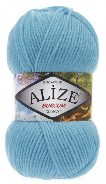 Fir de tricotat sau crosetat - Fir ACRILIC ALIZE BURCUM KLASIK BLEO 287