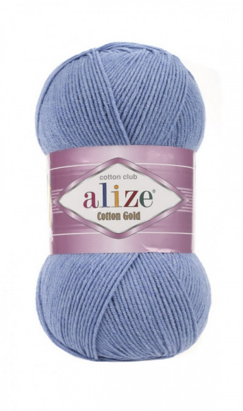 Fir de tricotat sau crosetat - Fir ALIZE COTTON GOLD BLEO 374