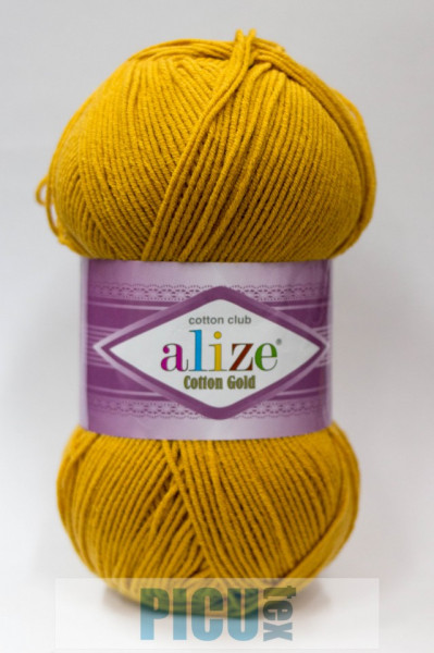 Fir de tricotat sau crosetat - Fir ALIZE COTTON GOLD MUSTAR  02