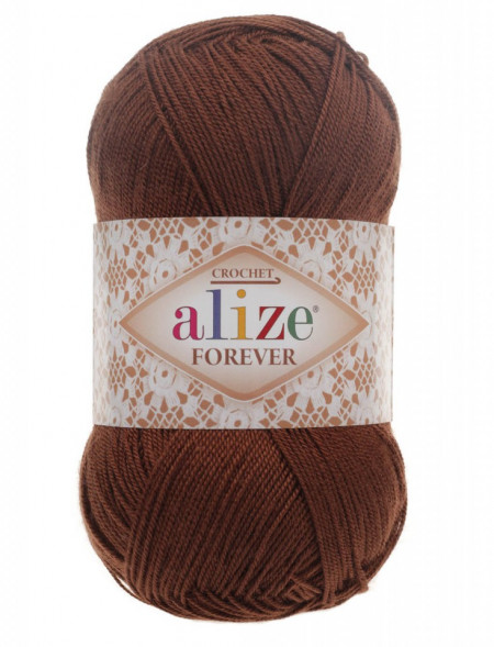 Fir de tricotat sau crosetat - Fir microfibra ALIZE FOREVER MARO 150