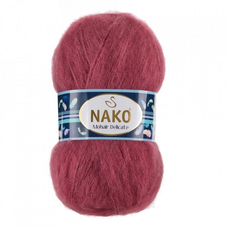 Fir de tricotat sau crosetat - Fire tip mohair acril NAKO MOHAIR DELICATE - ROZ COD 327