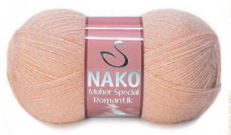 Fir de tricotat sau crosetat - Fire tip mohair acril NAKO MOHER SPECIAL ROMANTIK SOMON 11312