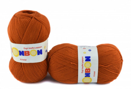 Fir de tricotat sau crosetat - Fire tip mohair din acril BONBON KRISTAL 98871 - Img 2