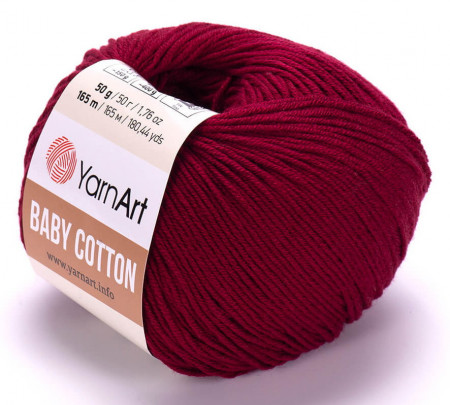 Fir de tricotat sau crosetat - Fire YARNART BABY COTTON COD 428