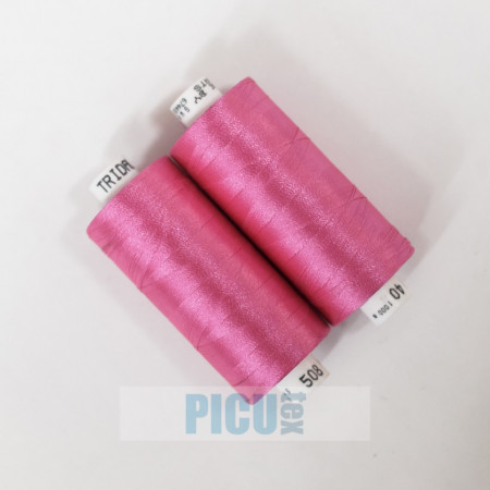 Ata brodat 100% vascoza TRIDALIA - ROZ cod 508