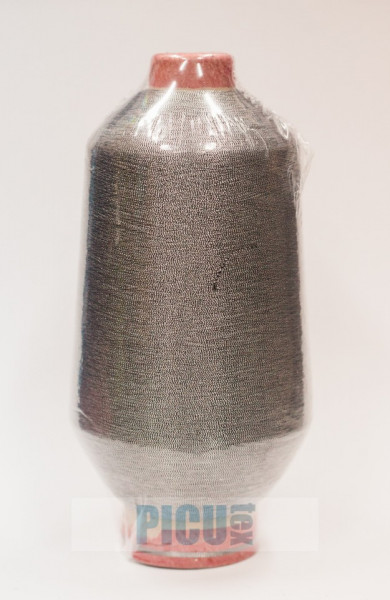 Ata brodat metalica BETAREKS ARGINTIU MHS SILVER