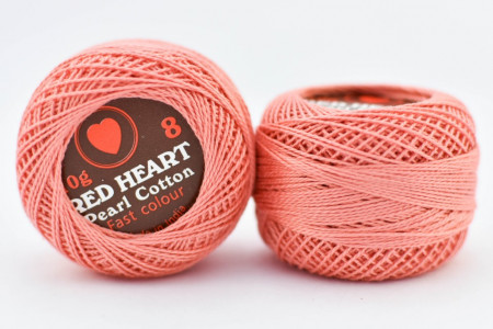 Cotton perle RED HEART cod 010 - Img 2