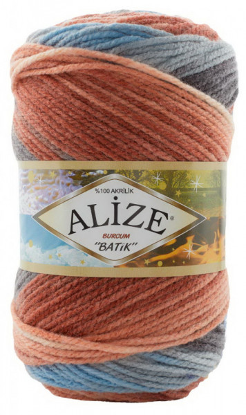 Fir de tricotat sau crosetat - Fir ACRILIC ALIZE BURCUM BATIK DEGRADE 7922