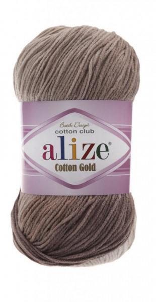 Fir de tricotat sau crosetat - Fir ALIZE COTTON GOLD BATIK - DEGRADE 1815