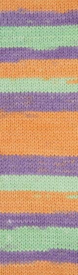 Fir de tricotat sau crosetat - Fir ALIZE COTTON GOLD BATIK - DEGRADE 8098 - Img 2