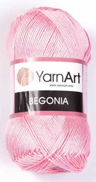 Fir de tricotat sau crosetat - Fir BUMBAC 100% YARNART BEGONIA COD 6313