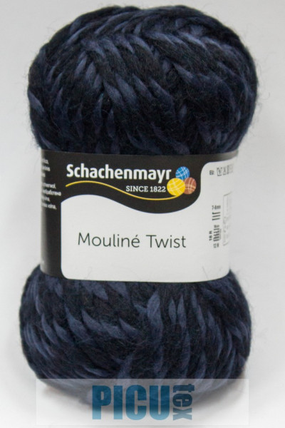 Fir de tricotat sau crosetat - Fir SCHACHENMAYR Mouline Twist BICOLOR 00050