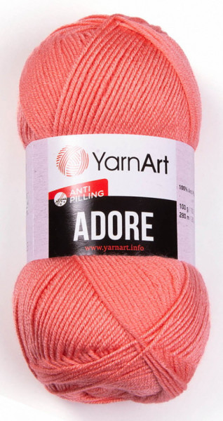 Fir de tricotat sau crosetat - Fire acril anti pilling YARNART ADORE COD 366