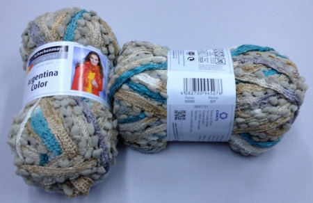Fir de tricotat sau crosetat - Fire pretricotate esarfa Argentina Color degrade AC85