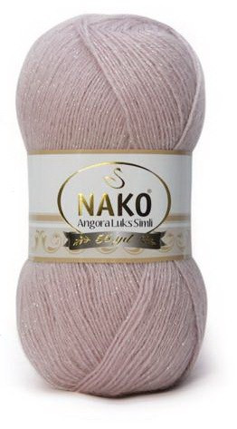 Fir de tricotat sau crosetat - Fire tip mohair acril NAKO ANGORA LUKS SIMLI COD 318