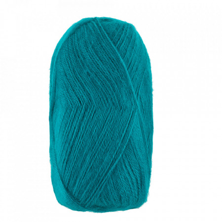 Fir de tricotat sau crosetat - Fire tip mohair acril NAKO MOHAIR DELICATE - TURQUAZ COD 6143 /132 - Img 2