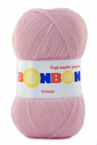 Fir de tricotat sau crosetat - Fire tip mohair din acril BONBON KRISTAL 98877