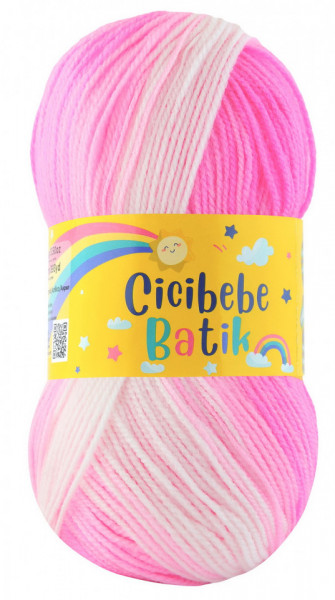 Fir de tricotat sau crosetat - Fire tip mohair din acril Kamgarn Cicibebe Batik degrade 15