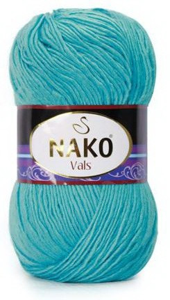 Fir de tricotat sau crosetat - Fire tip mohair din acril premium Nako VALS BLEO 10608