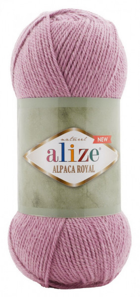 Fir de tricotat sau crosetat - Fire tip mohair din alpaca 15%, lana 30%, acril 55% Alize Alpaca Royal New ROZ 269