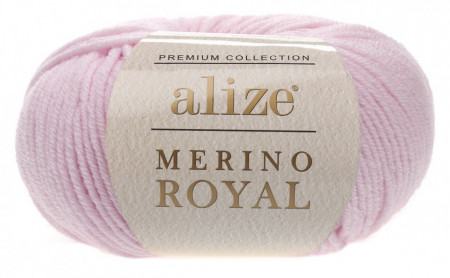 Fir de tricotat sau crosetat - Fire tip mohair din lana 100%, ALIZE MERINO ROYAL ROZ 31