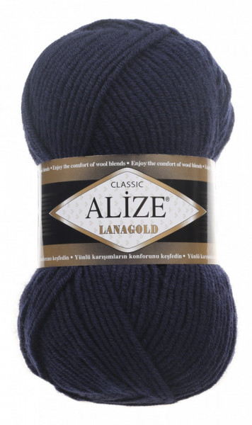 Fir de tricotat sau crosetat - Fire tip mohair din lana 49% si acril 51% Alize Lanagold Bleomaren 58