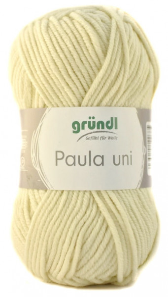 Fir de tricotat sau crosetat - PAULA UNI by GRUNDL CREAM -50