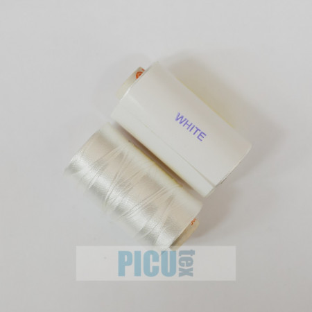 Ata brodat 100% vascoza DOLI - ALB cod WHITE