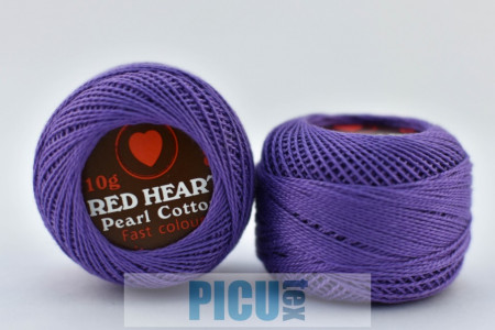 Cotton perle RED HEART cod 0110 - Img 2