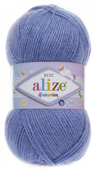 Fir de tricotat sau crosetat - Fir ACRILIC ALIZE SEKERIM BEBE BLEO 112