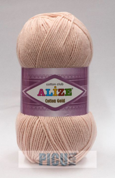 Fir de tricotat sau crosetat - Fir ALIZE COTTON GOLD CREAM 161