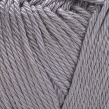 Fir de tricotat sau crosetat - Fir BUMBAC 100% MERCERIZAT YARNART LUXOR GRI COD 1234 - Img 2