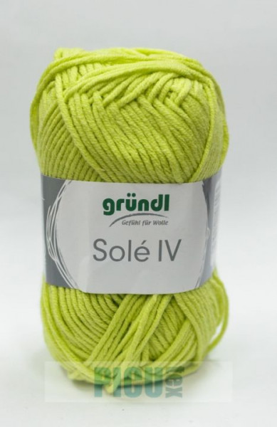 Fir de tricotat sau crosetat - Fir GRUNDL - SOLE - VERNIL - 47