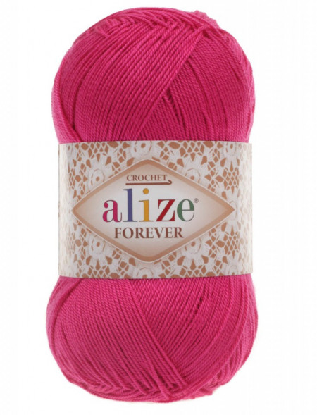 Fir de tricotat sau crosetat - Fir microfibra ALIZE FOREVER ROZ 149