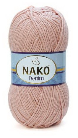 Fir de tricotat sau crosetat - FIR NAKO DENIM PUDRA 11584