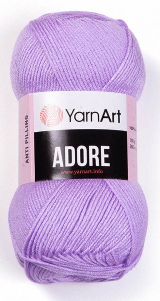 Fir de tricotat sau crosetat - Fire acril anti pilling YARNART ADORE COD 337