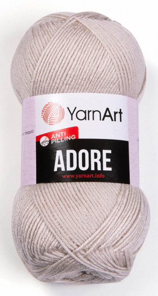 Fir de tricotat sau crosetat - Fire acril anti pilling YARNART ADORE COD 367
