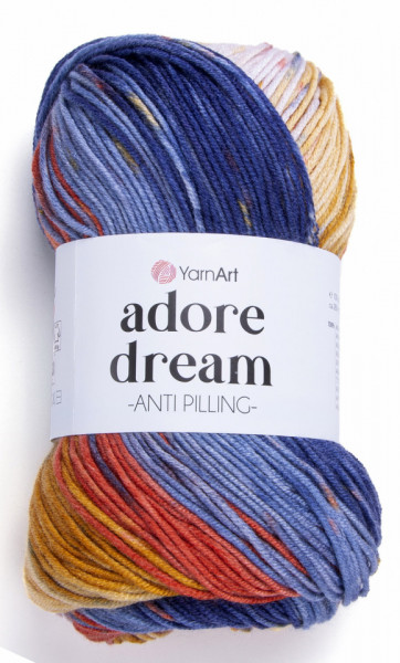 Fir de tricotat sau crosetat - Fire acril anti pilling YARNART ADORE DREAM COD 1065