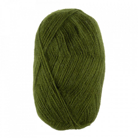 Fir de tricotat sau crosetat - Fire tip mohair acril NAKO MOHAIR DELICATE - VERDE COD 6126 /263 - Img 2