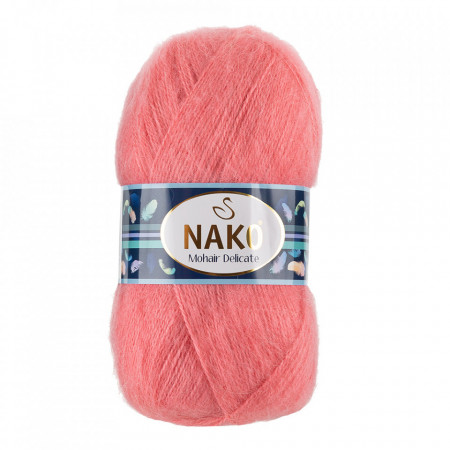 Fir de tricotat sau crosetat - Fire tip mohair acril NAKO MOHAIR DELICATE - ROZ COD 6138