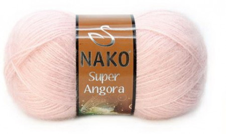 Fir de tricotat sau crosetat - Fire tip mohair acril NAKO SUPER ANGORA ROZ 1479