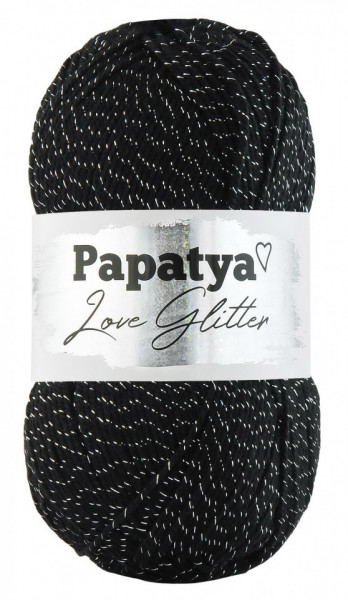 Fir de tricotat sau crosetat - Fire tip mohair din acril Kamgarn Papatya Love Glitter COD 2000
