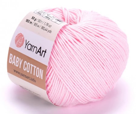 Fir de tricotat sau crosetat - Fire YARNART BABY COTTON COD 410